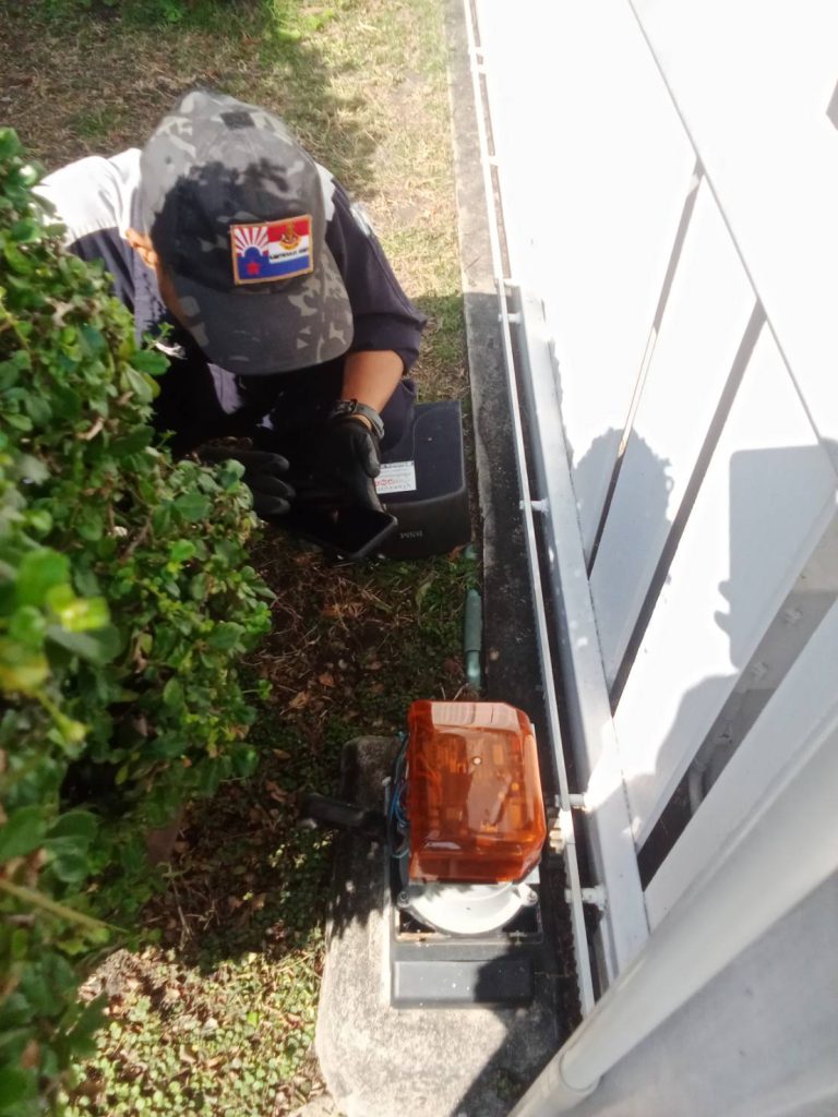 ตรวจเช็คมอเตอร์ประตูรีโมท