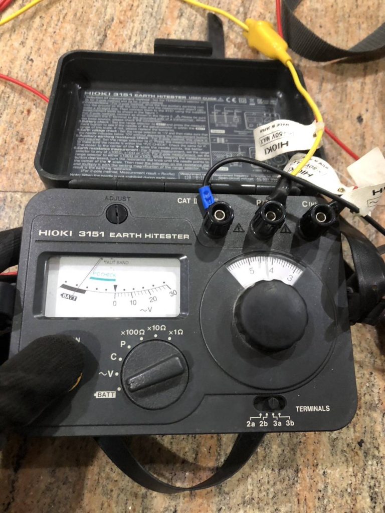 วัดค่าความต้านทานดิน