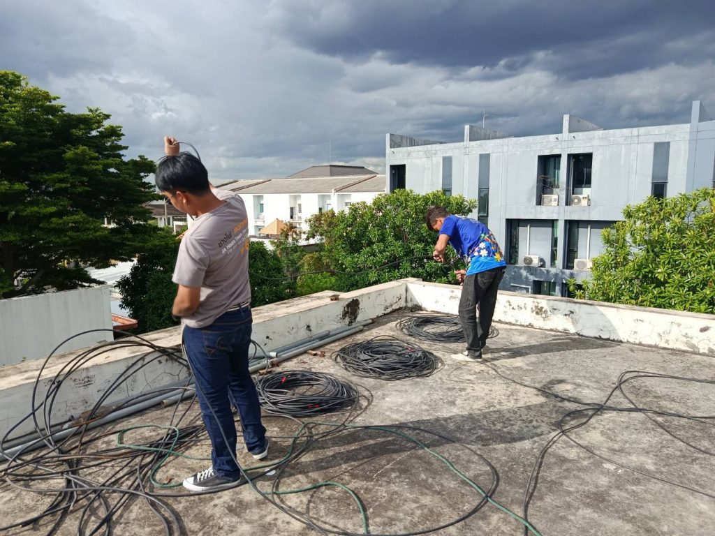 งานเดินสายเมน