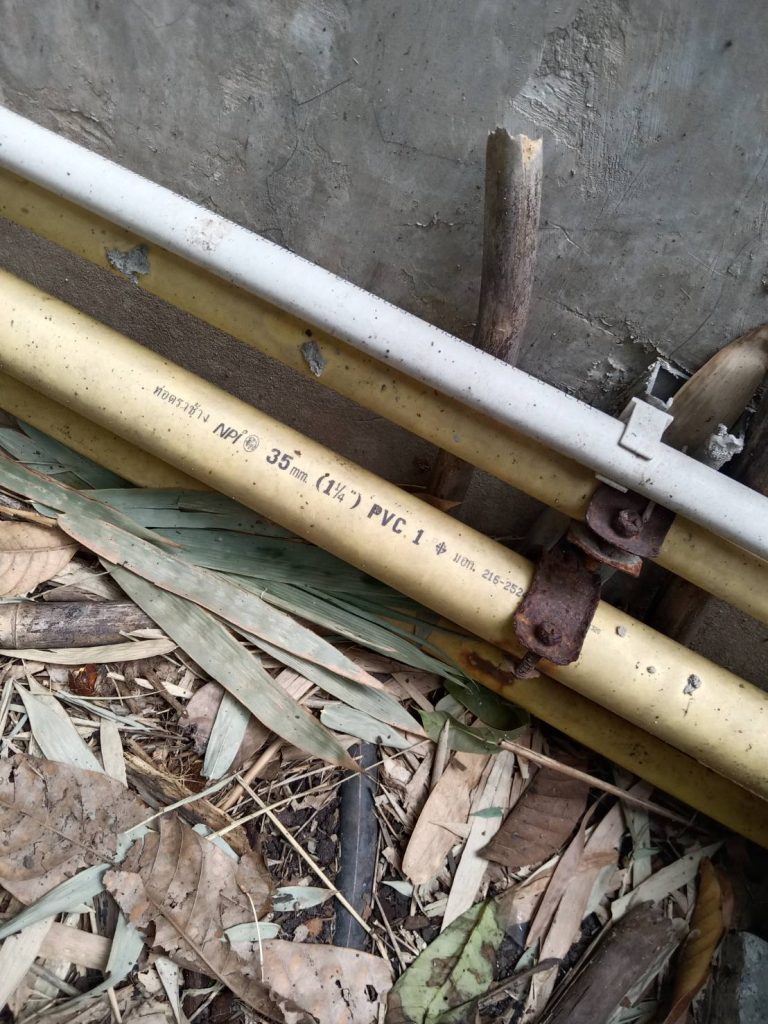 แนวท่อสายไฟ