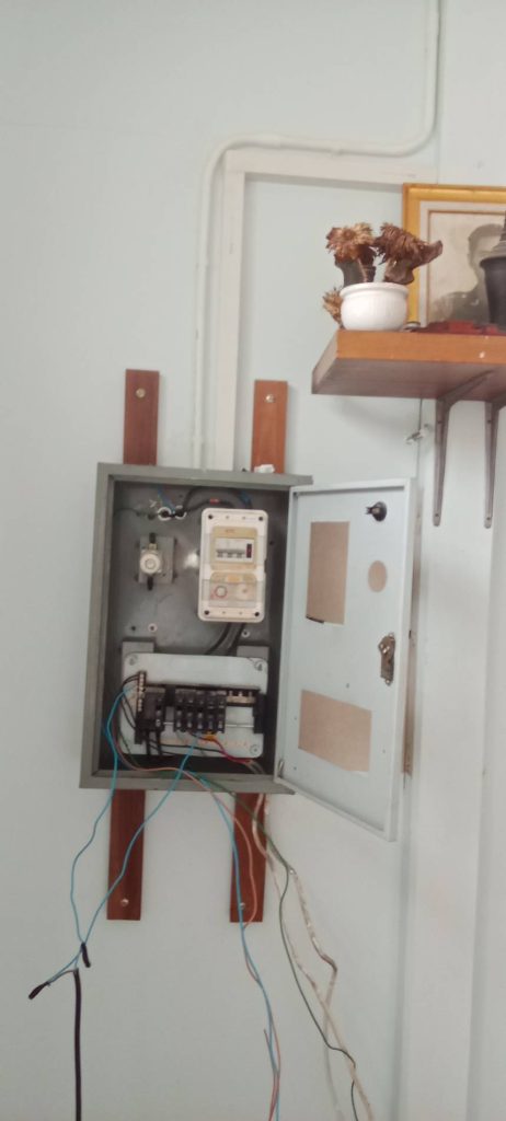 งานติดตั้งตู้ไฟ