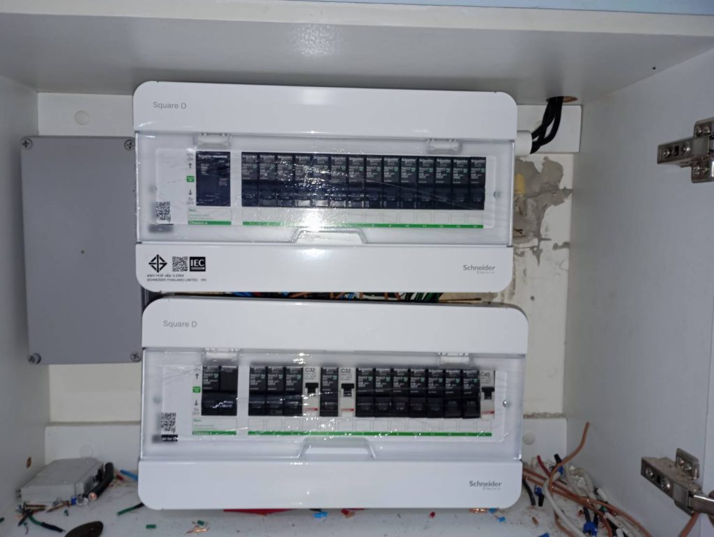 งานติดตั้งตู้คอนซูมเมอร์