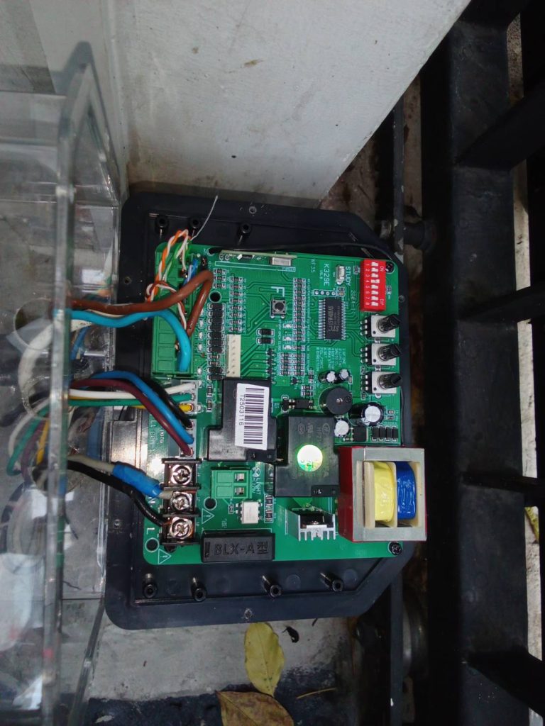 วงจรมอเตอร์ประตูรีโมท