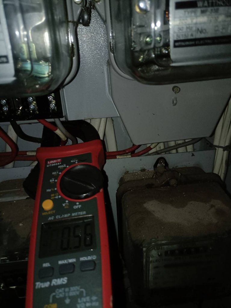 วัดไฟมิเตอร์ไฟฟ้า