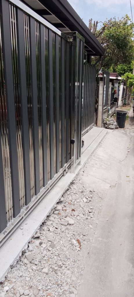 ติดตั้งมอเตอร์ประตูรีโมท