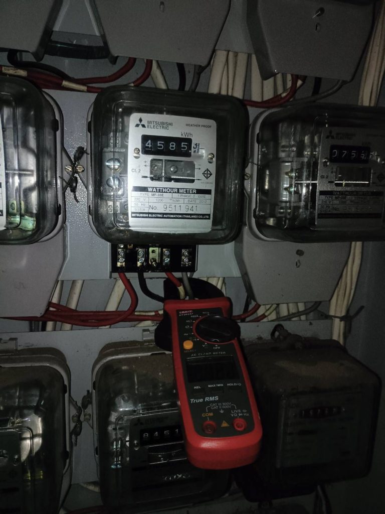 วัดไฟมิเตอร์ไฟฟ้า