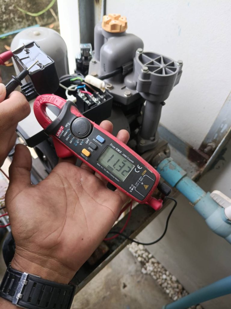 ตรวจเช็กปั๊มน้ำ