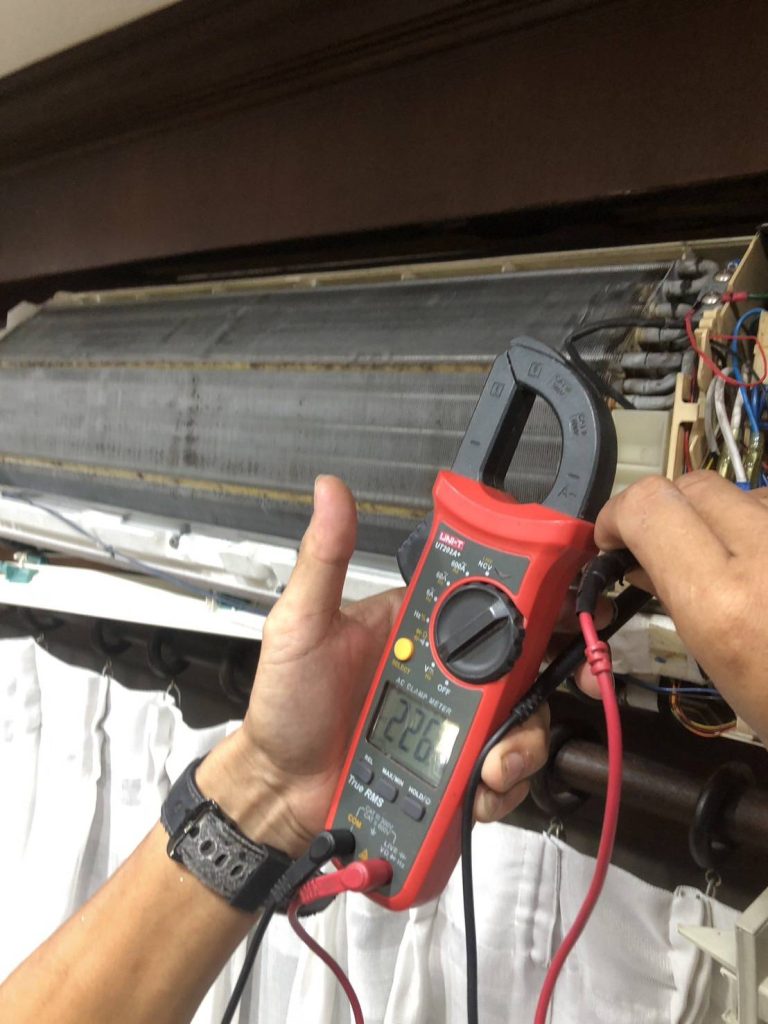 ตรวจเช็กเครื่องปรับอากาศ