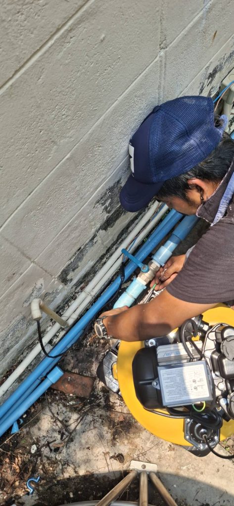 ตรวจเช็กปั๊มน้ำ