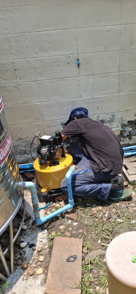 ตรวจเช็กปั๊มน้ำ