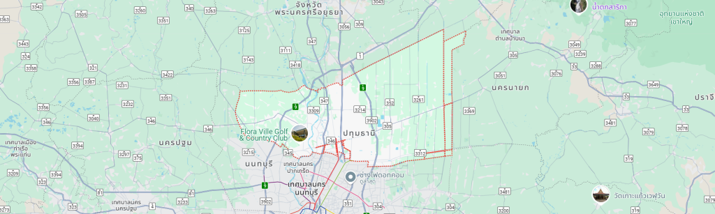 แผนที่ปทุม