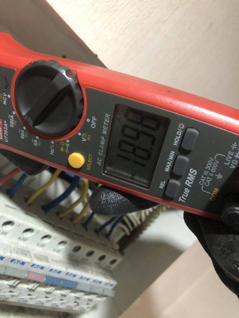 วัดไฟตู้คอนซูมเมอร์