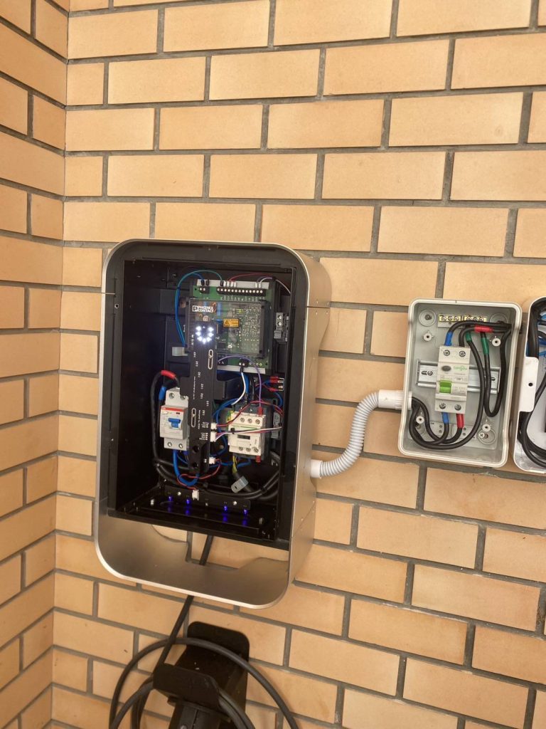 งานติดตั้ง EV Charger