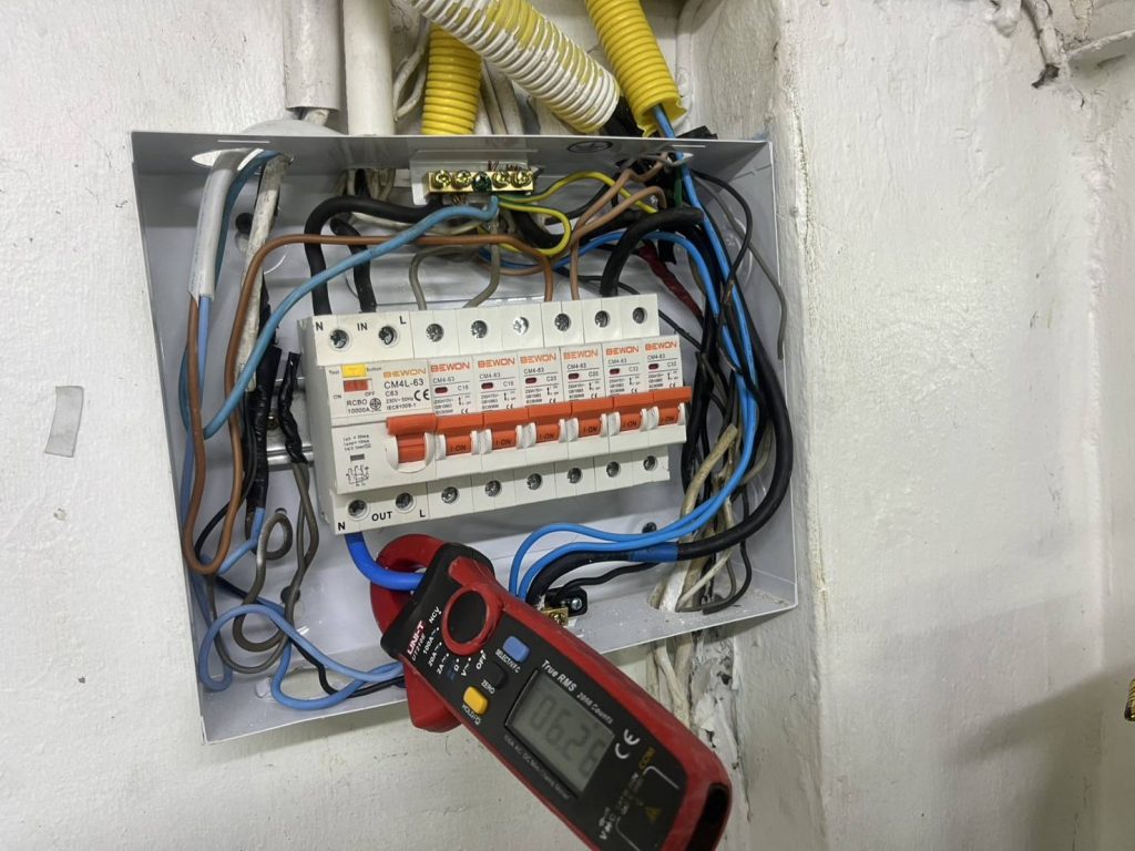 วัดไฟตู้คอนซูมเมอร์