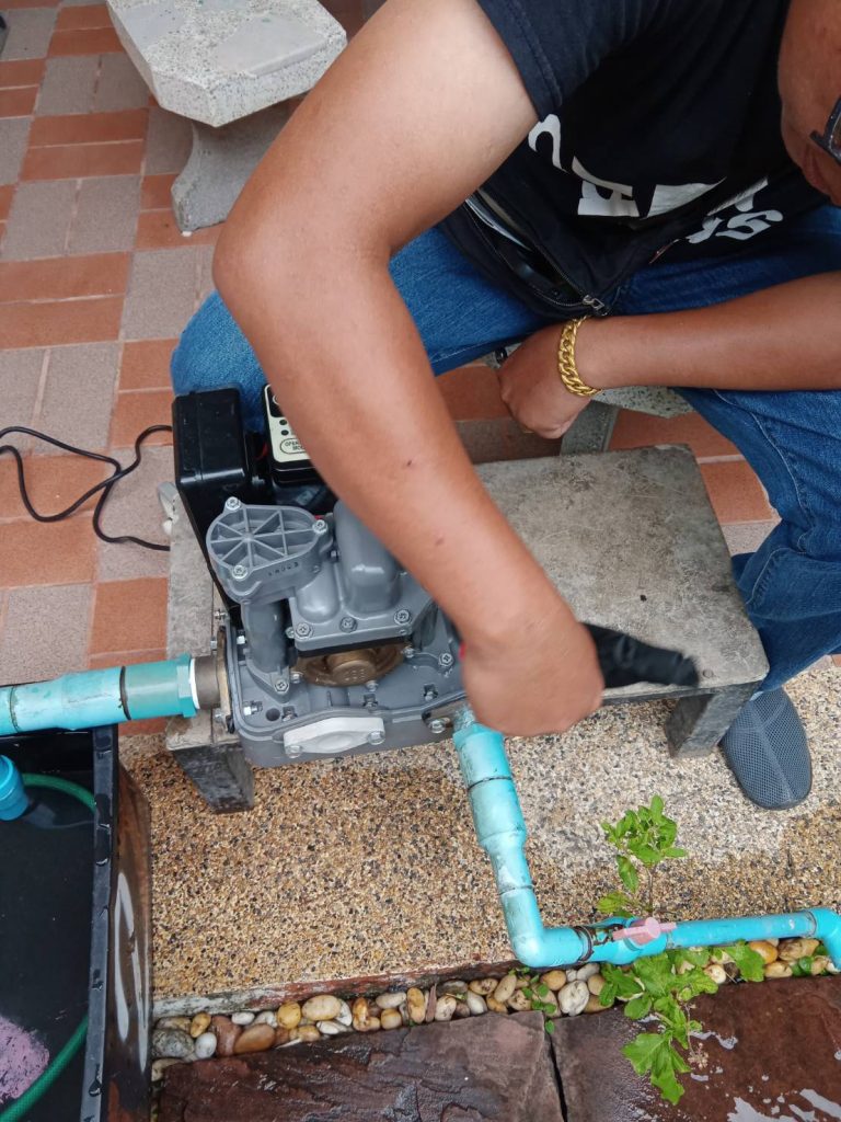 ตรวจเช็กปั๊มน้ำ