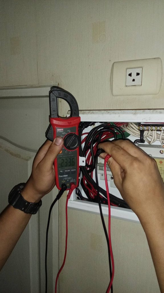 วัดไฟตู้คอนซูมเมอร์