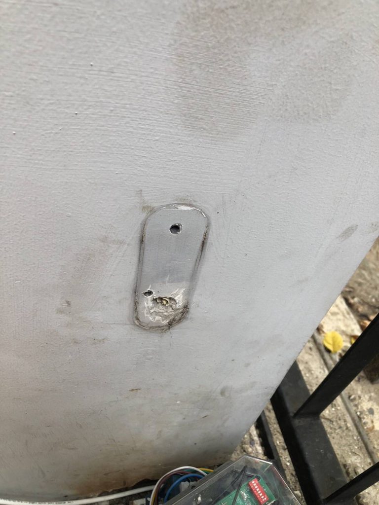 จุดติดตั้งเซ็นเซอร์กันหนีบ