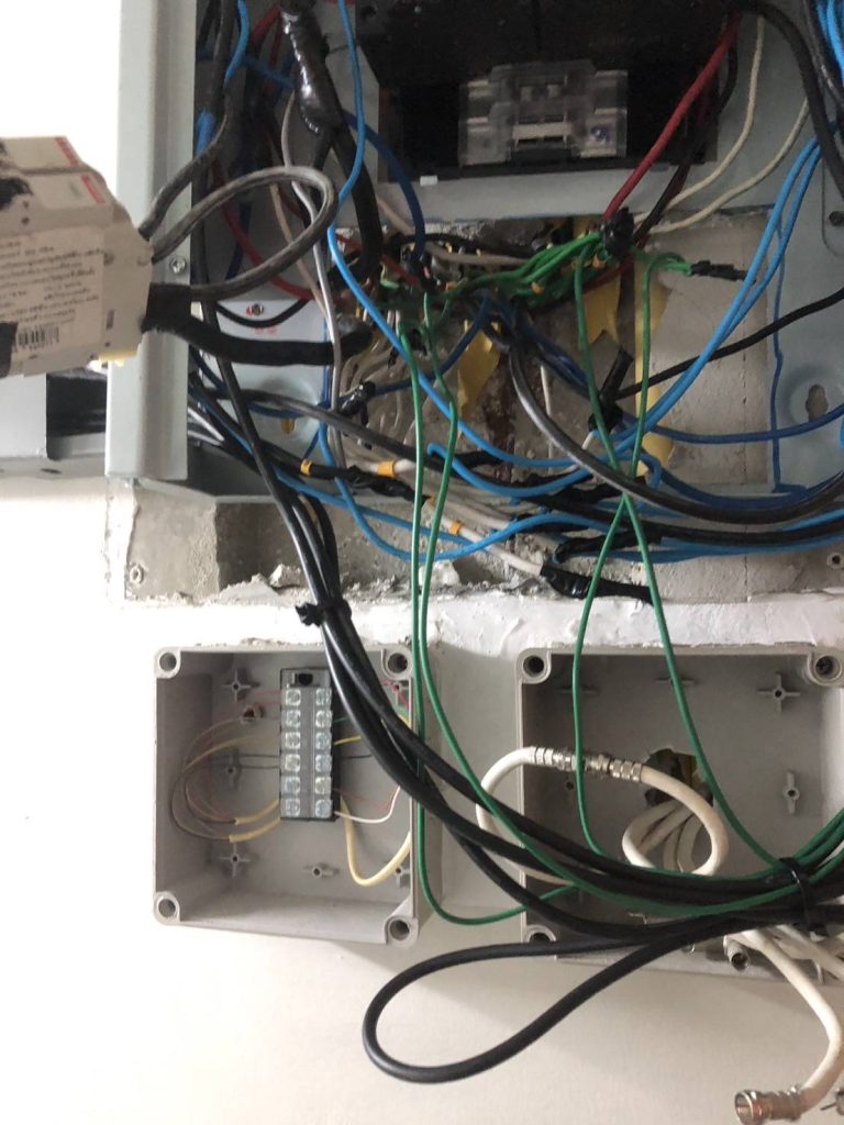 ติดตั้งตู้โหลด