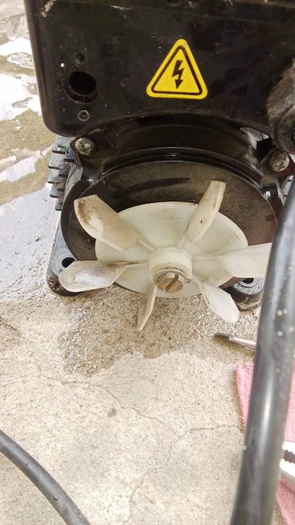 ใบพัดมอเตอร์ปั๊มน้ำ