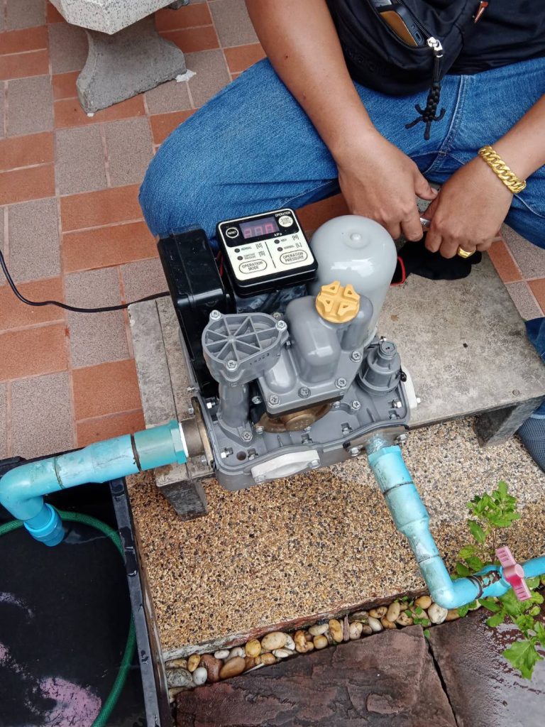 ตรวจเช็กปั๊มน้ำ