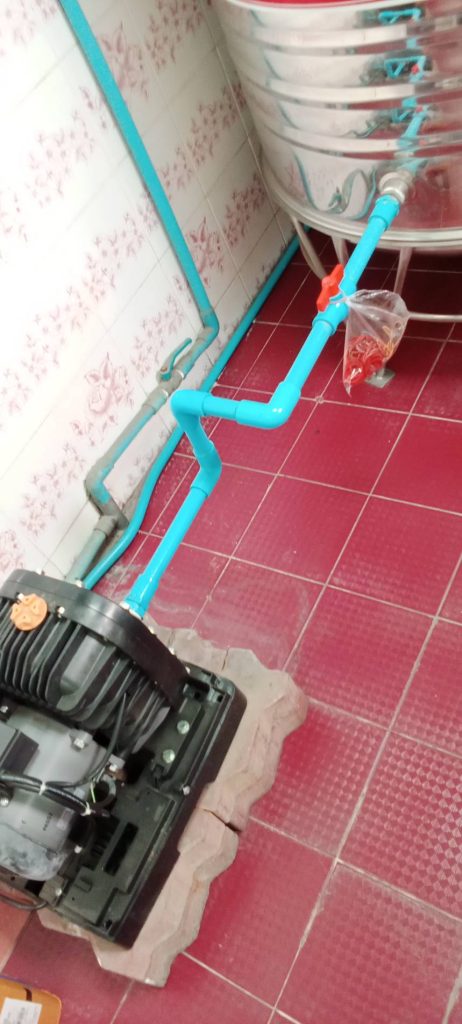 ท่อน้ำแทงค์เข้าปั๊ม