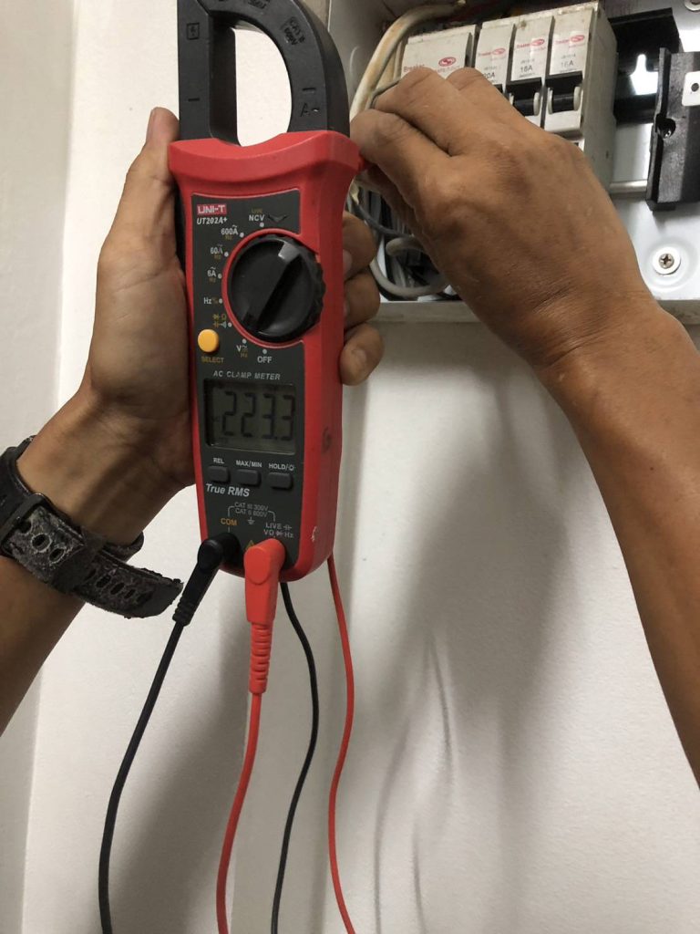 วัดไฟตู้คอนซูมเมอร์