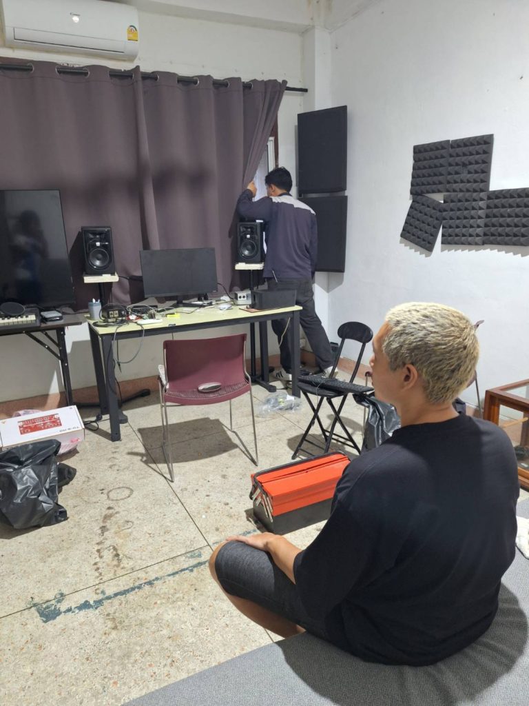 ตรวจเช็กหน้างานพร้อมให้คำแนะนำ