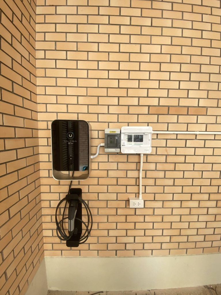งานติดตั้ง EV Charger