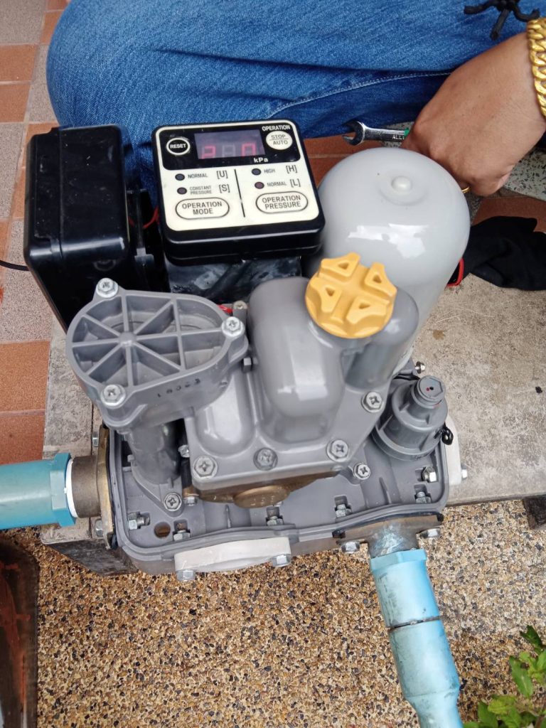 ตรวจเช็กปั๊มน้ำ