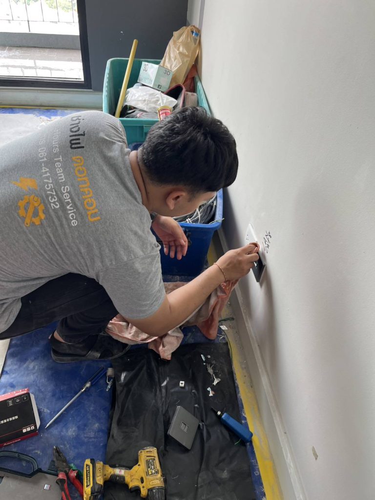 ติดตั้งสายlan