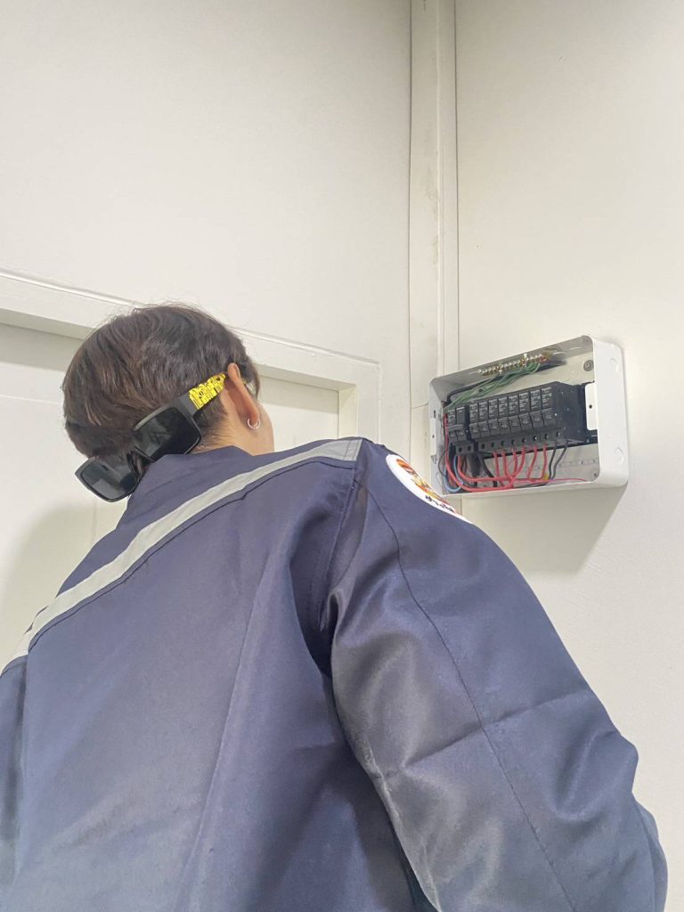 ตรวจเช็กหลังการติดตั้ง