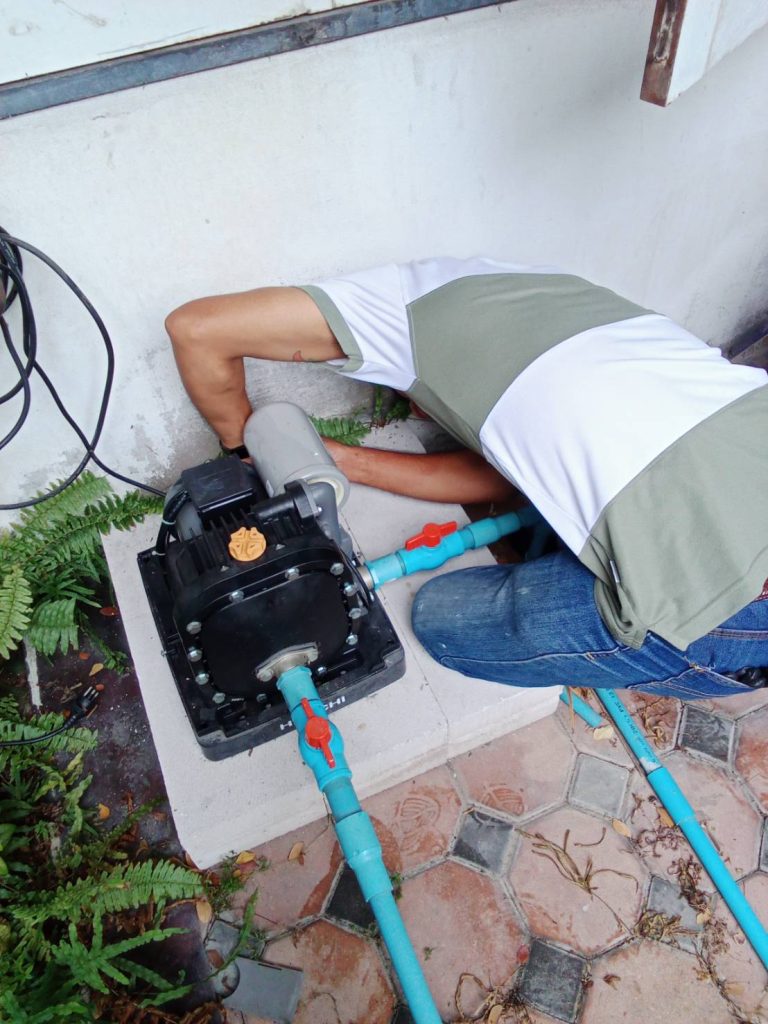 ตรวจเช็กปั๊มน้ำ