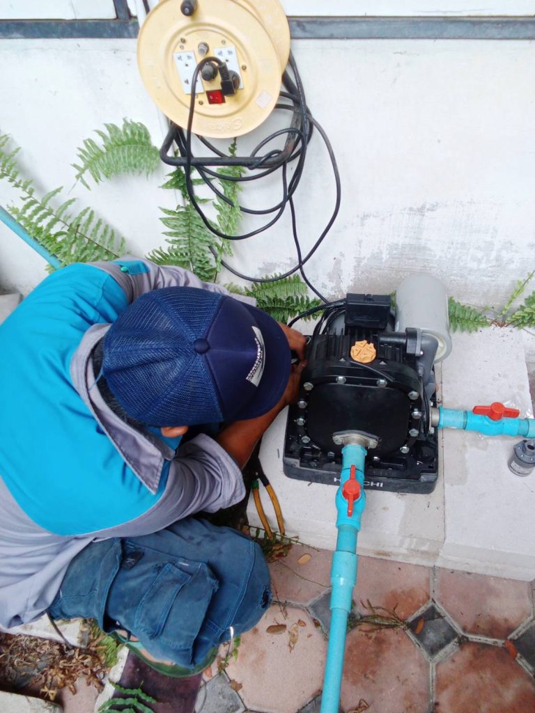 ตรวจเช็กปั๊มน้ำ