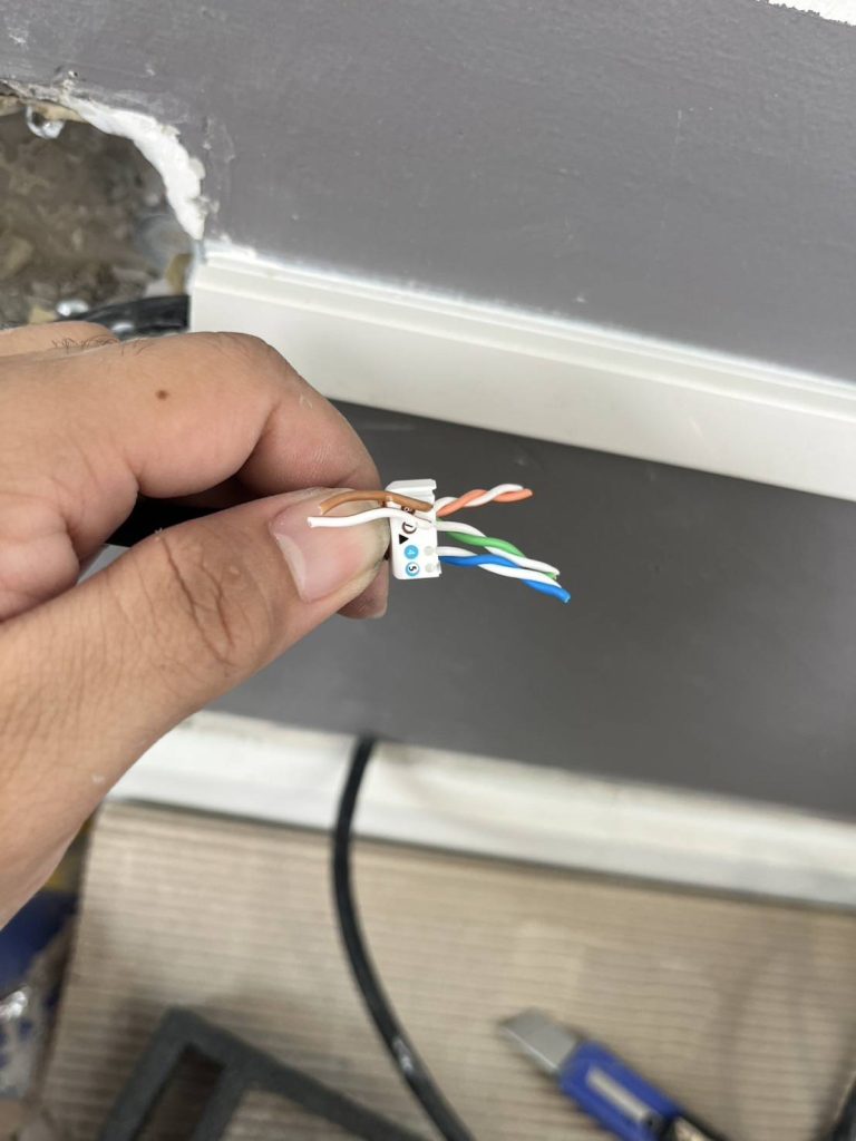 เข้าหัวสายLan