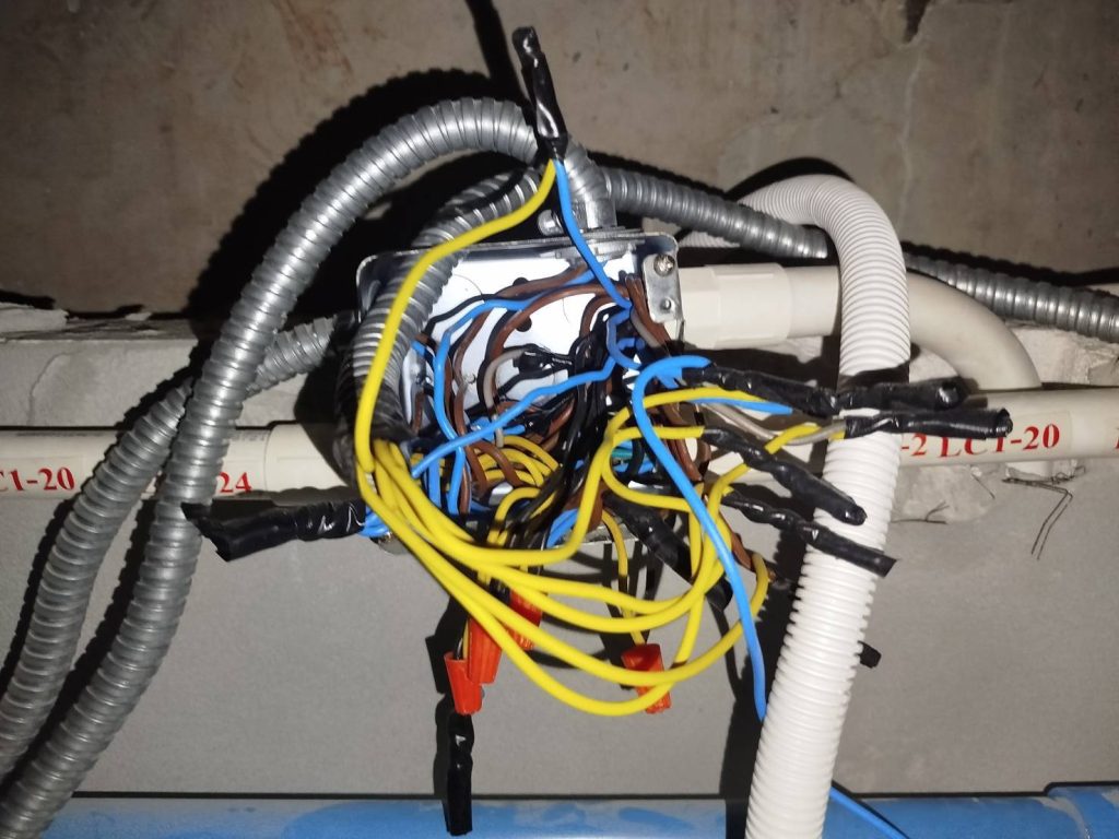 กล่องพักสายไฟ