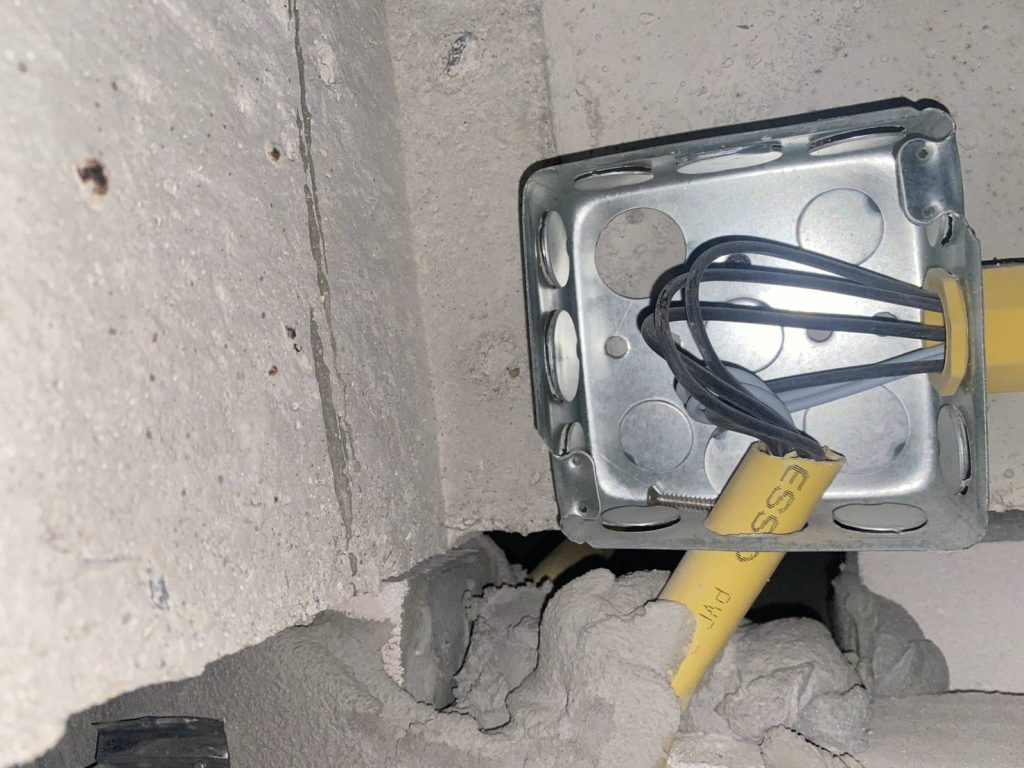 กล่องพักสายไฟ