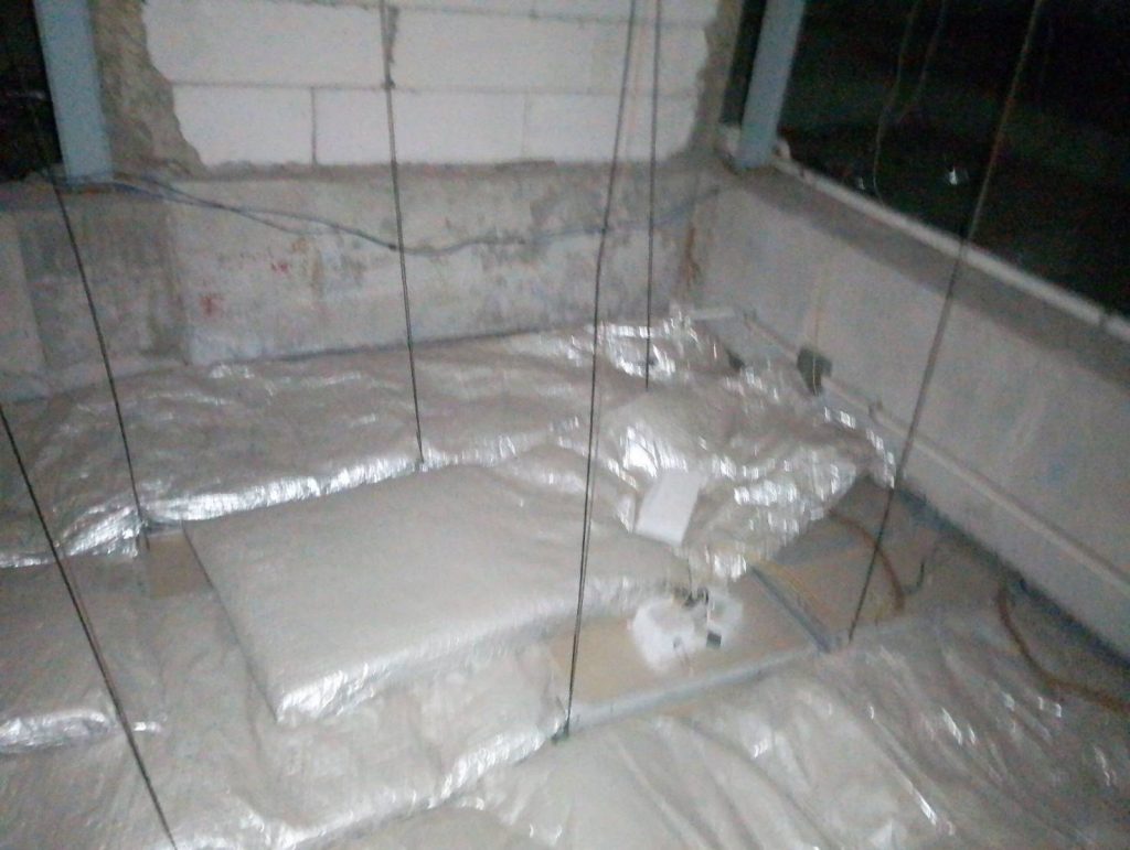 แนวสายไฟบนฝ้า