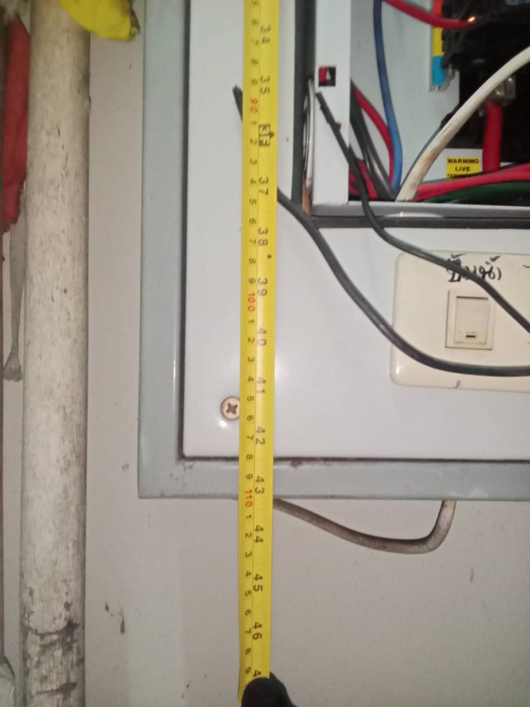 วัดระยะตู้โหลดเซ็นเตอร์