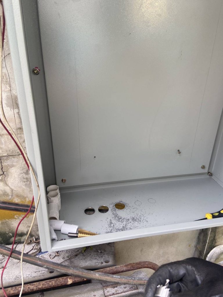 เตรียมตู้ไฟ