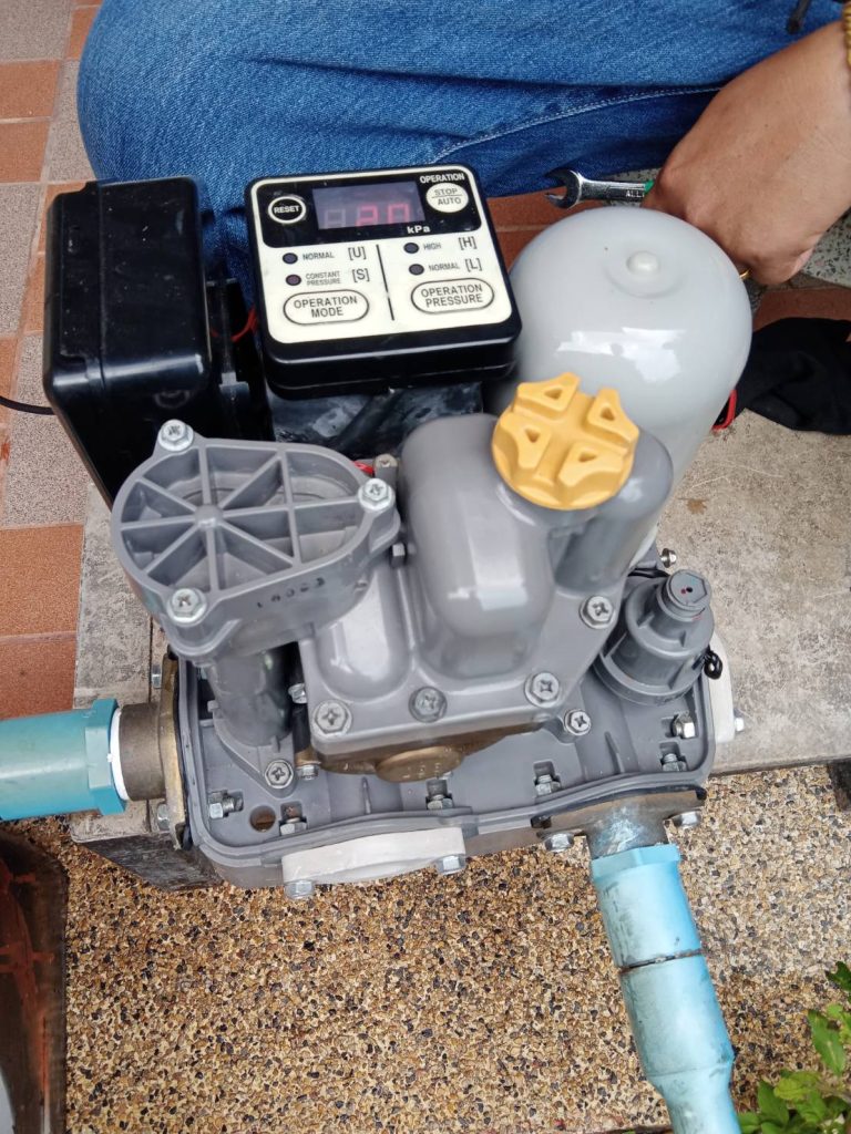 ตรวจเช็กปั๊มน้ำ