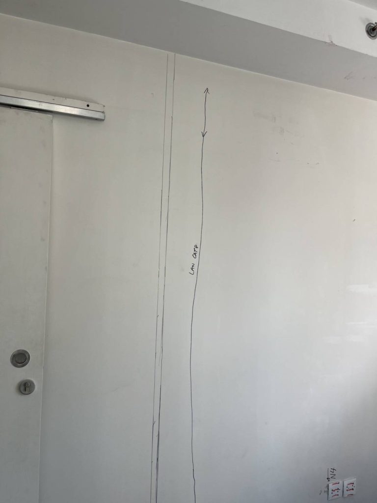 มาร์คจุดเดินสายติดตั้งปลั๊ก