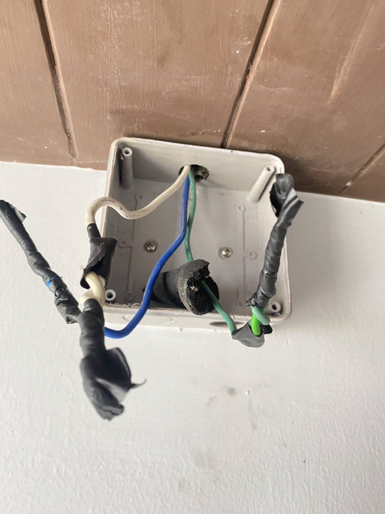 กล่องพักสายไฟ