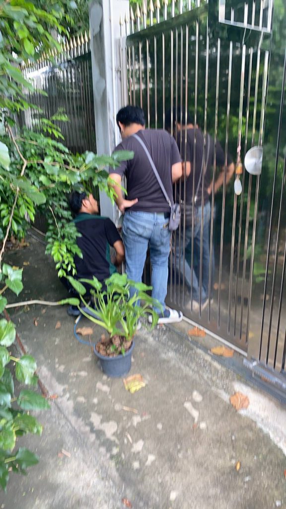 รื้อซ่อมมอเตอร์ประตูรีโมท