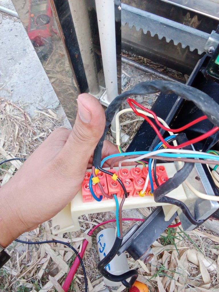 ตรวจเช็กมอเตอร์ประตูรีโมท