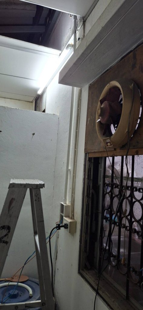 แนวท่อสายไฟ