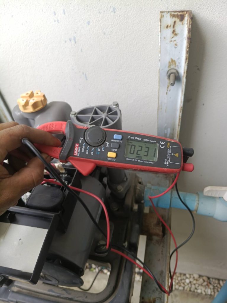 ตรวจเช็กปั๊มน้ำ