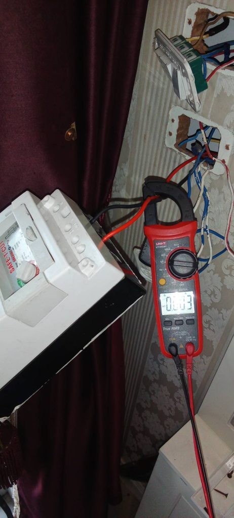 ตรวจสอบการจ่ายไฟของ safe-t-cut