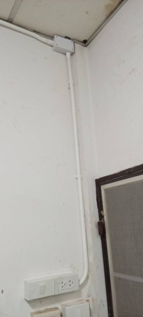 แนวท่อสายไฟ