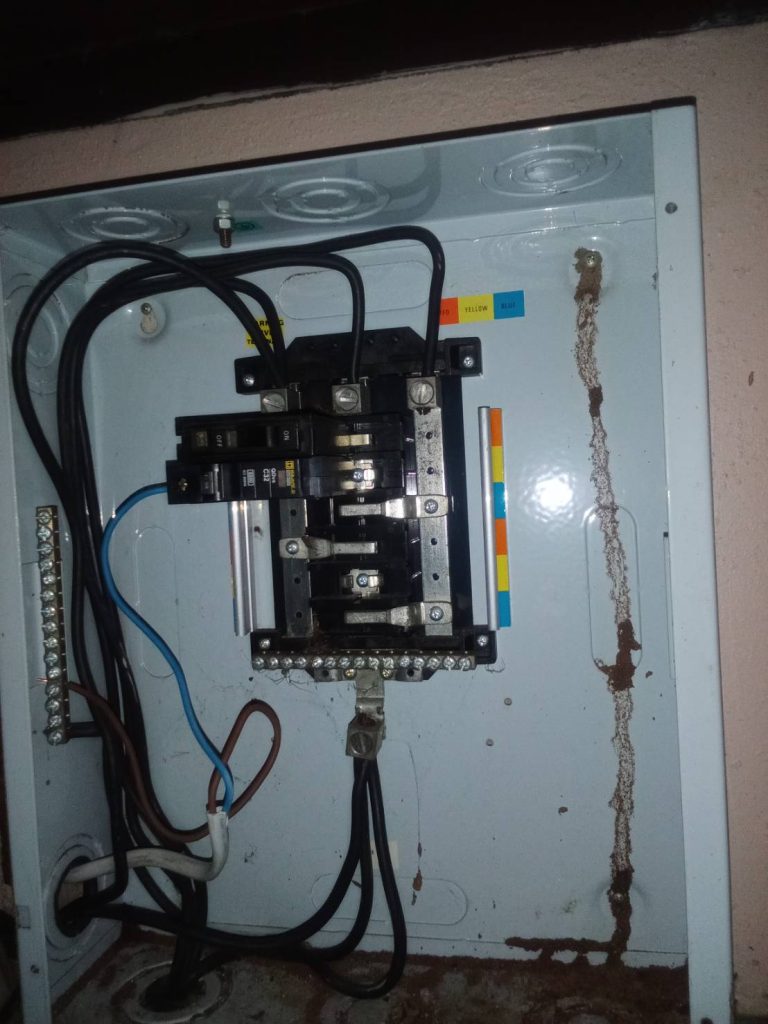 ตรวจเช็กแผงไฟเก่า