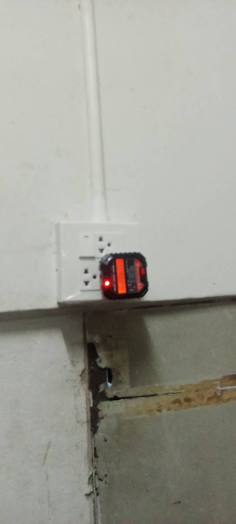 เช็กปลั๊กหลังการติดตั้ง